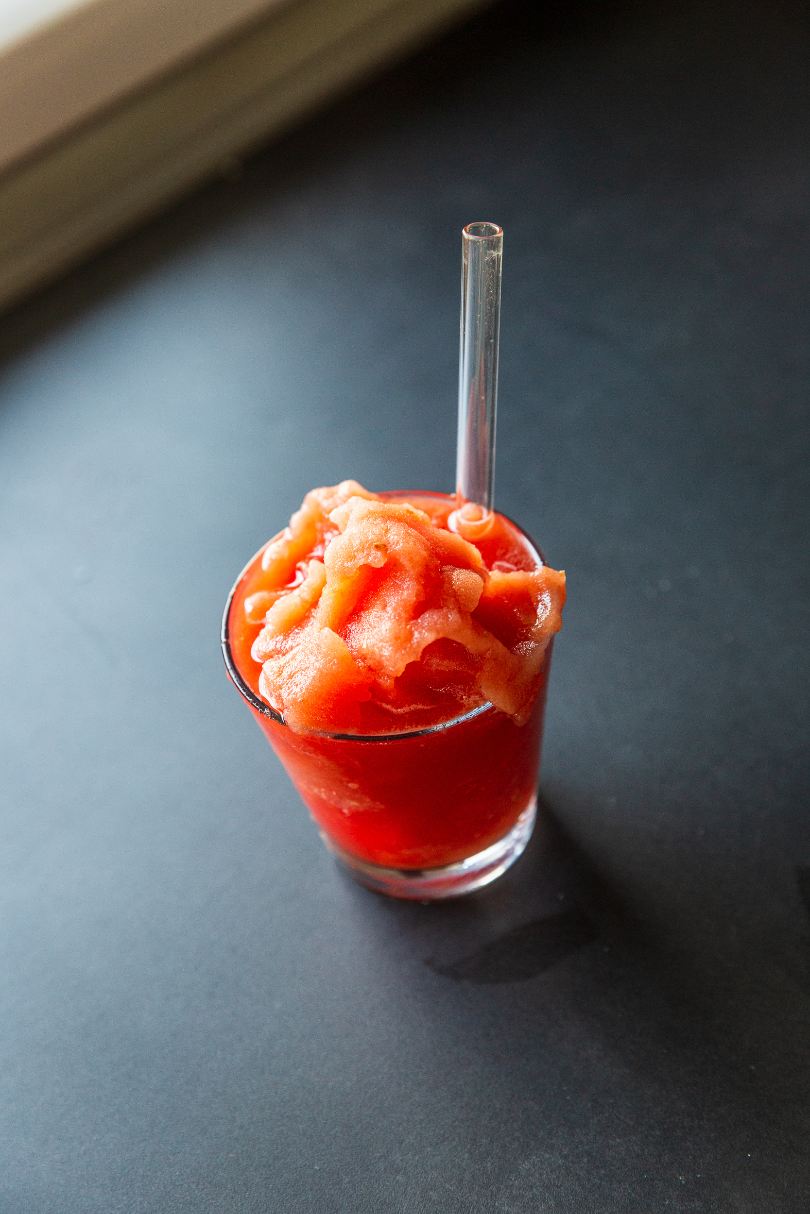 Einfacher Wassermelonen-Slushy für Kinder und Erwachsene